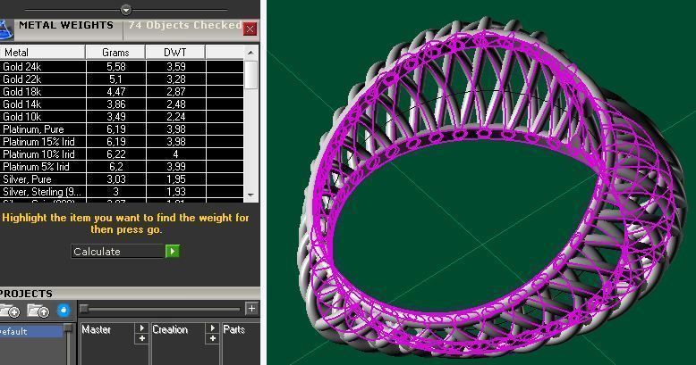 Ring heart air 3D print model_5