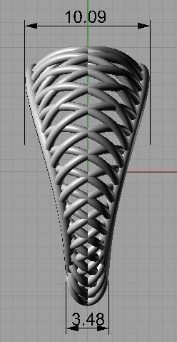 Ring heart air 3D print model_3