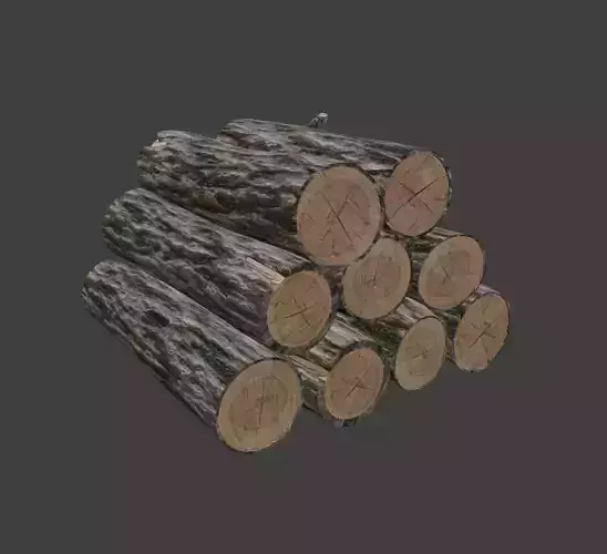 Tree Log Asset Pack - Low Poly Low-poly 3D model