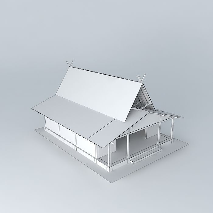 Fire ngapak Free 3D model_3