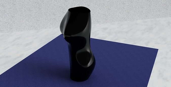 Female vase - a celebration to beauty Free 3D print model