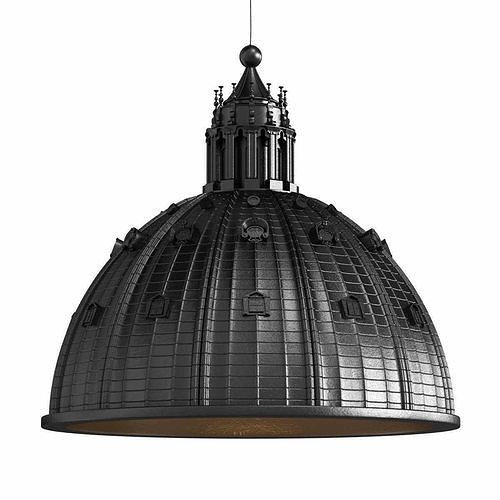 Seletti CUPOLONE Direct light resin pendant lamp 3D model