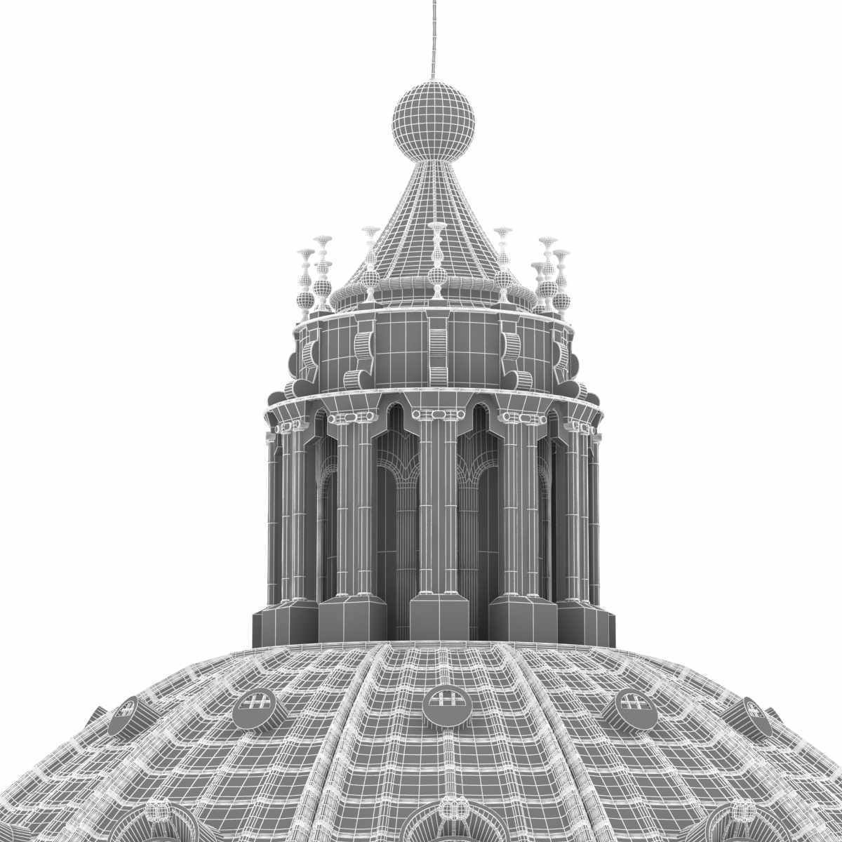 Seletti CUPOLONE Direct light resin pendant lamp 3D model_8