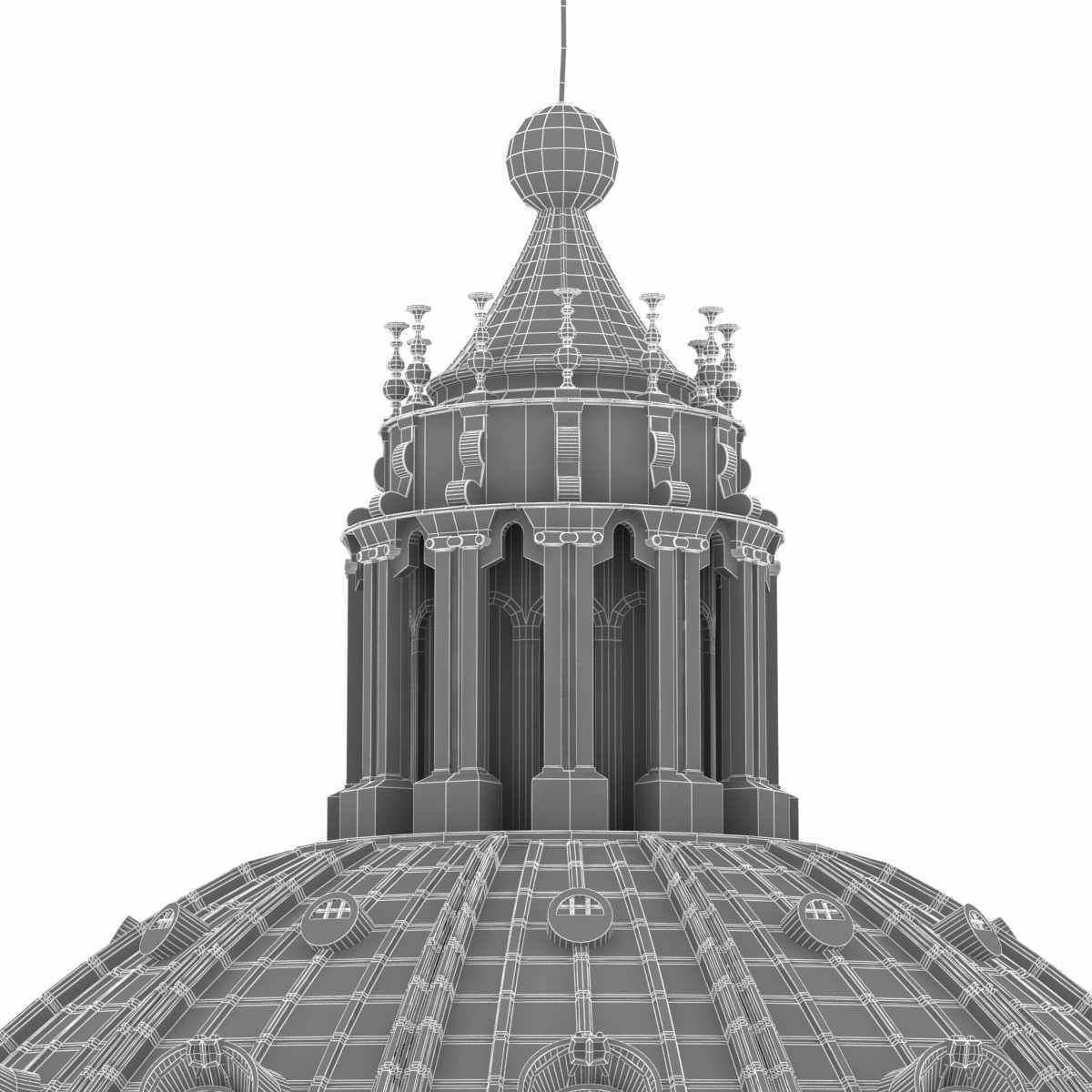 Seletti CUPOLONE Direct light resin pendant lamp 3D model_7