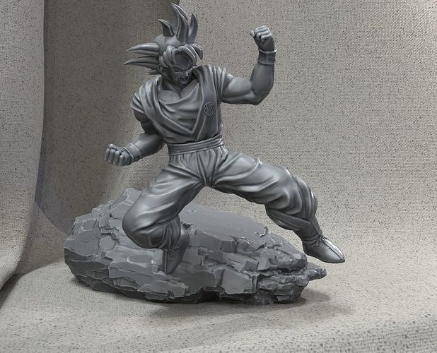Goku - Dragon ball Z Free 3D print model