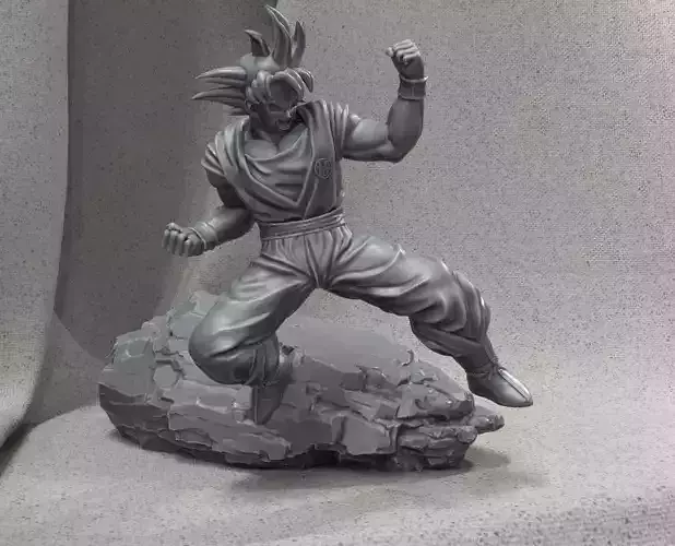 Goku - Dragon ball Z Free 3D print model