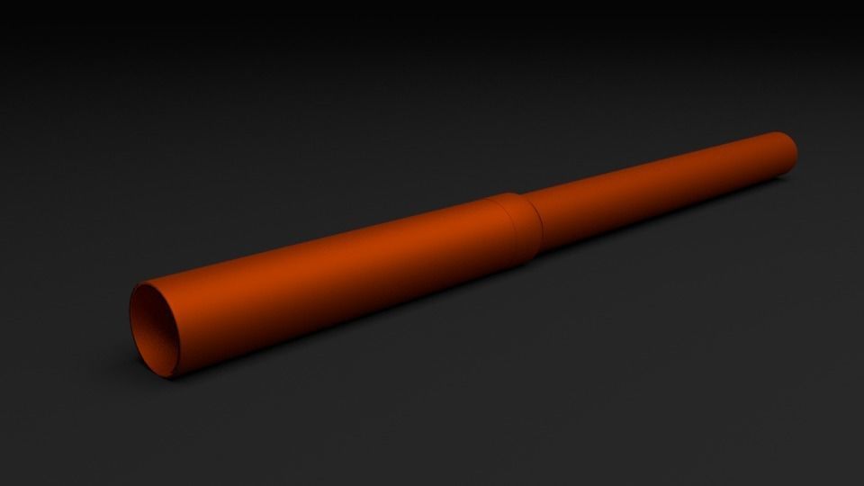 Colored Markers  Low-poly 3D model_10