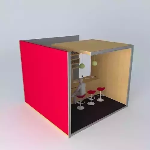 Dupont cube with wooden top