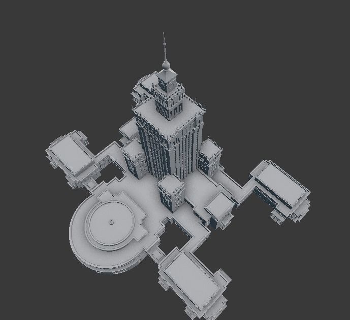 Monumental Skyscrapper 3D model_5