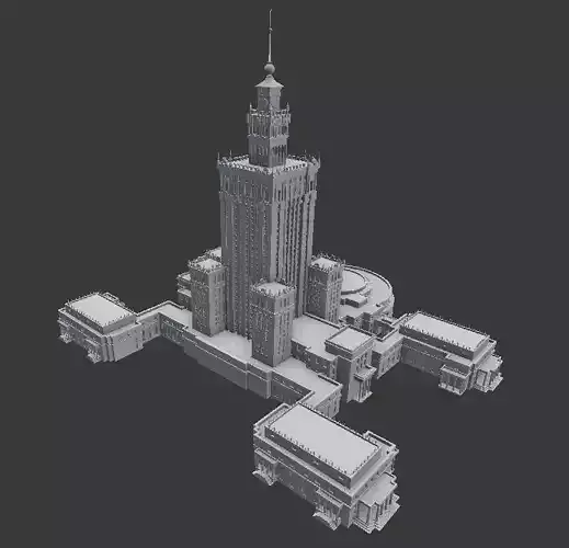 Monumental Skyscrapper 3D model