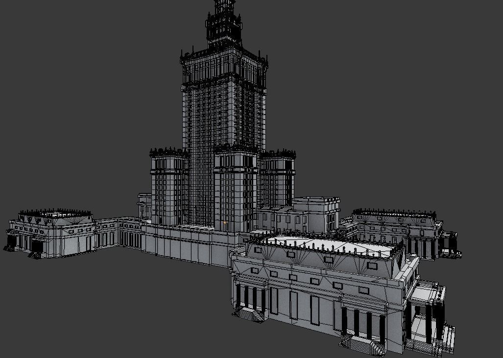 Monumental Skyscrapper 3D model_7