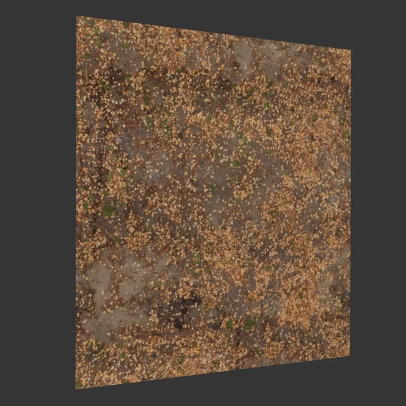 Ground autumn scan 2 3D model_4