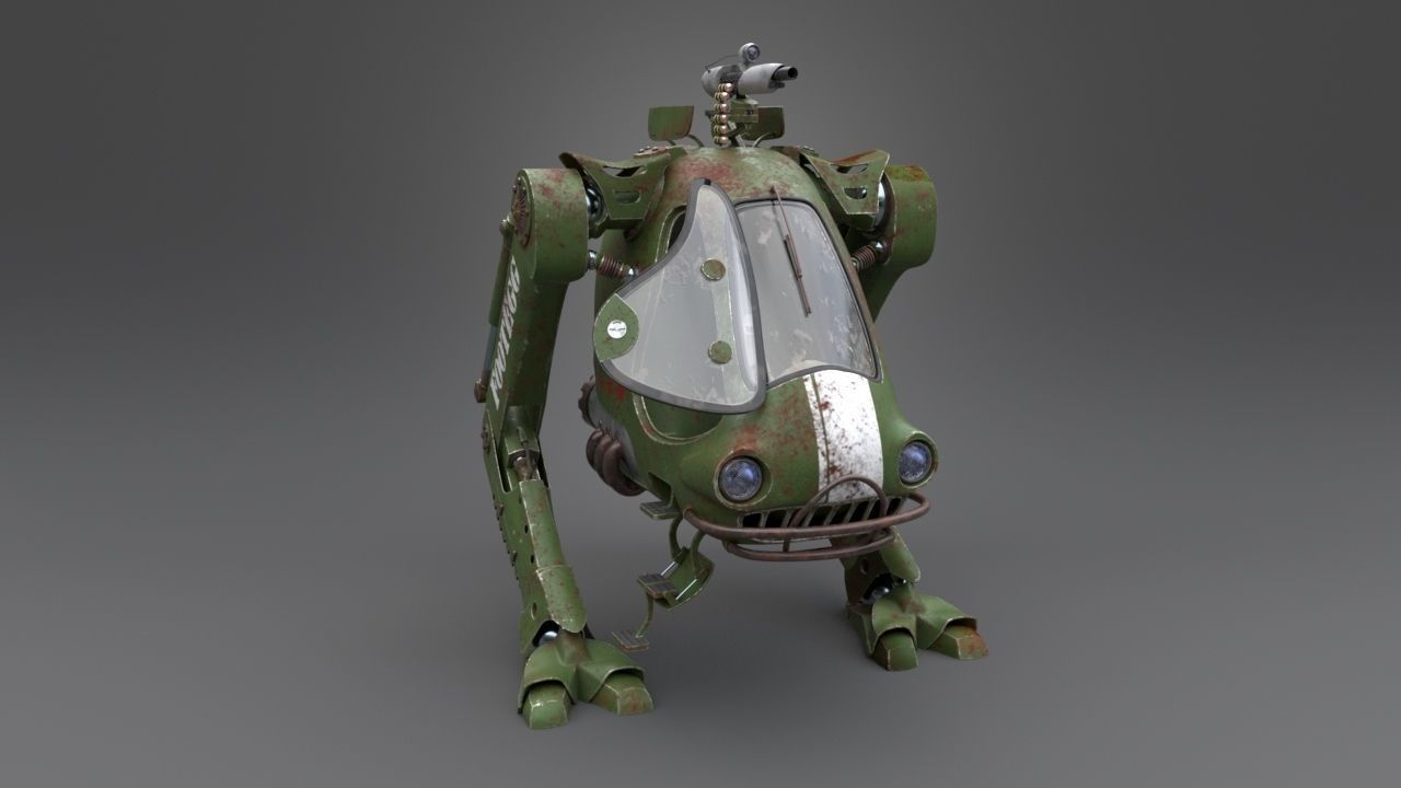 Footegg star wars robot 3D model_2