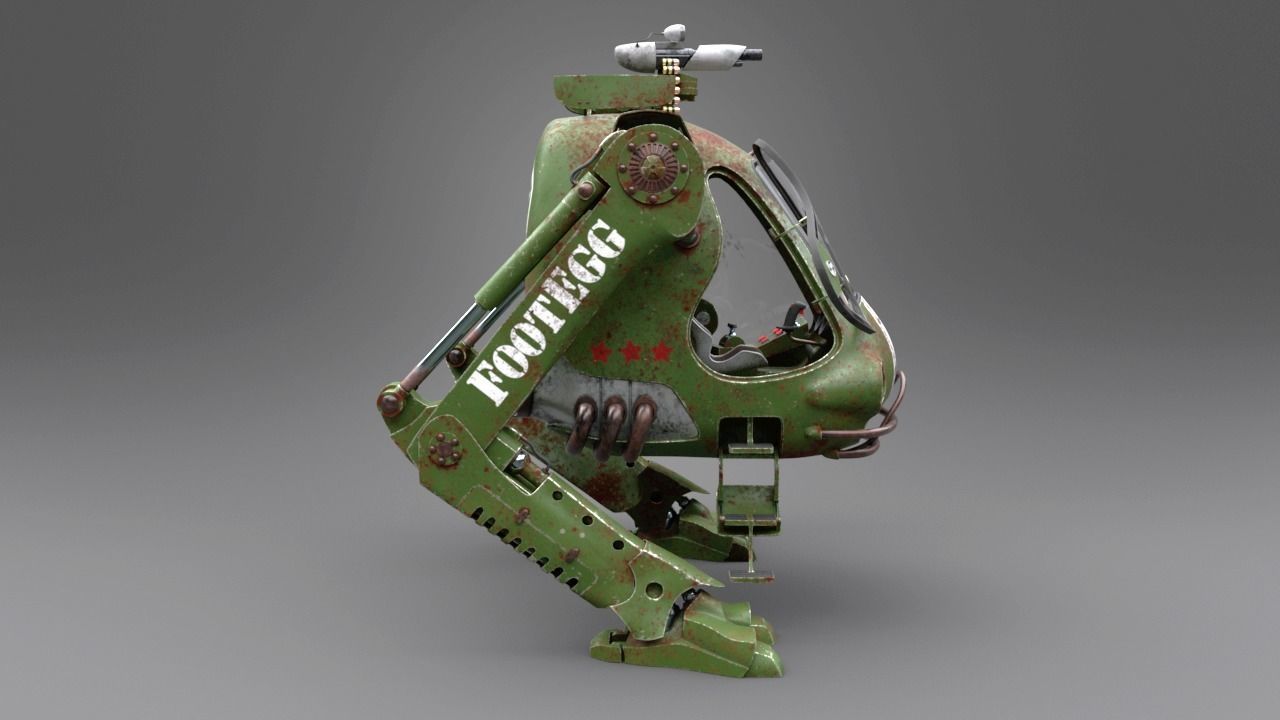 Footegg star wars robot 3D model_3