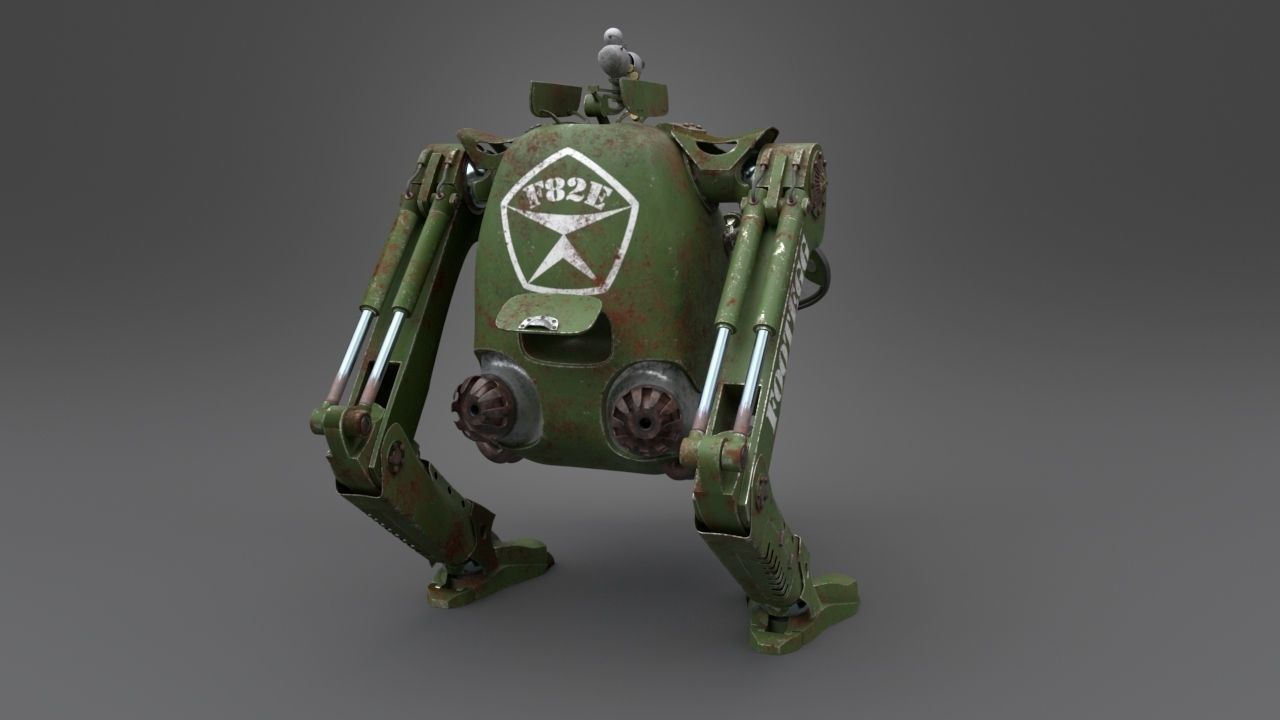 Footegg star wars robot 3D model_5