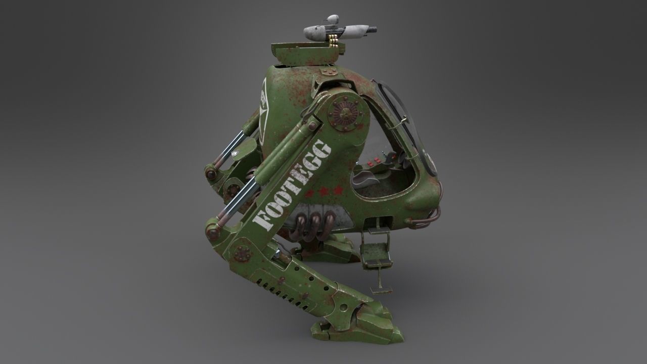 Footegg star wars robot 3D model_4