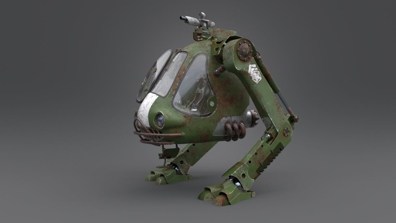 Footegg star wars robot 3D model_7