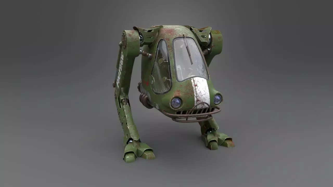 Footegg star wars robot 3D model_0