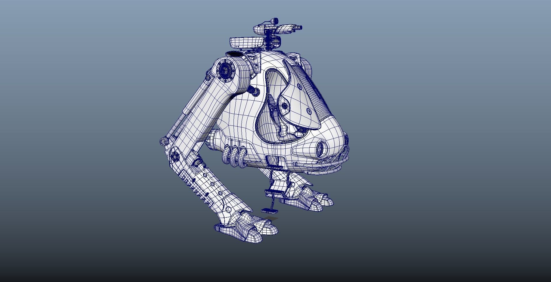 Footegg star wars robot 3D model_8