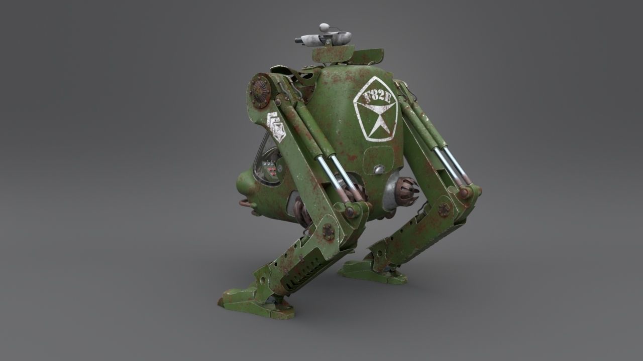 Footegg star wars robot 3D model_6