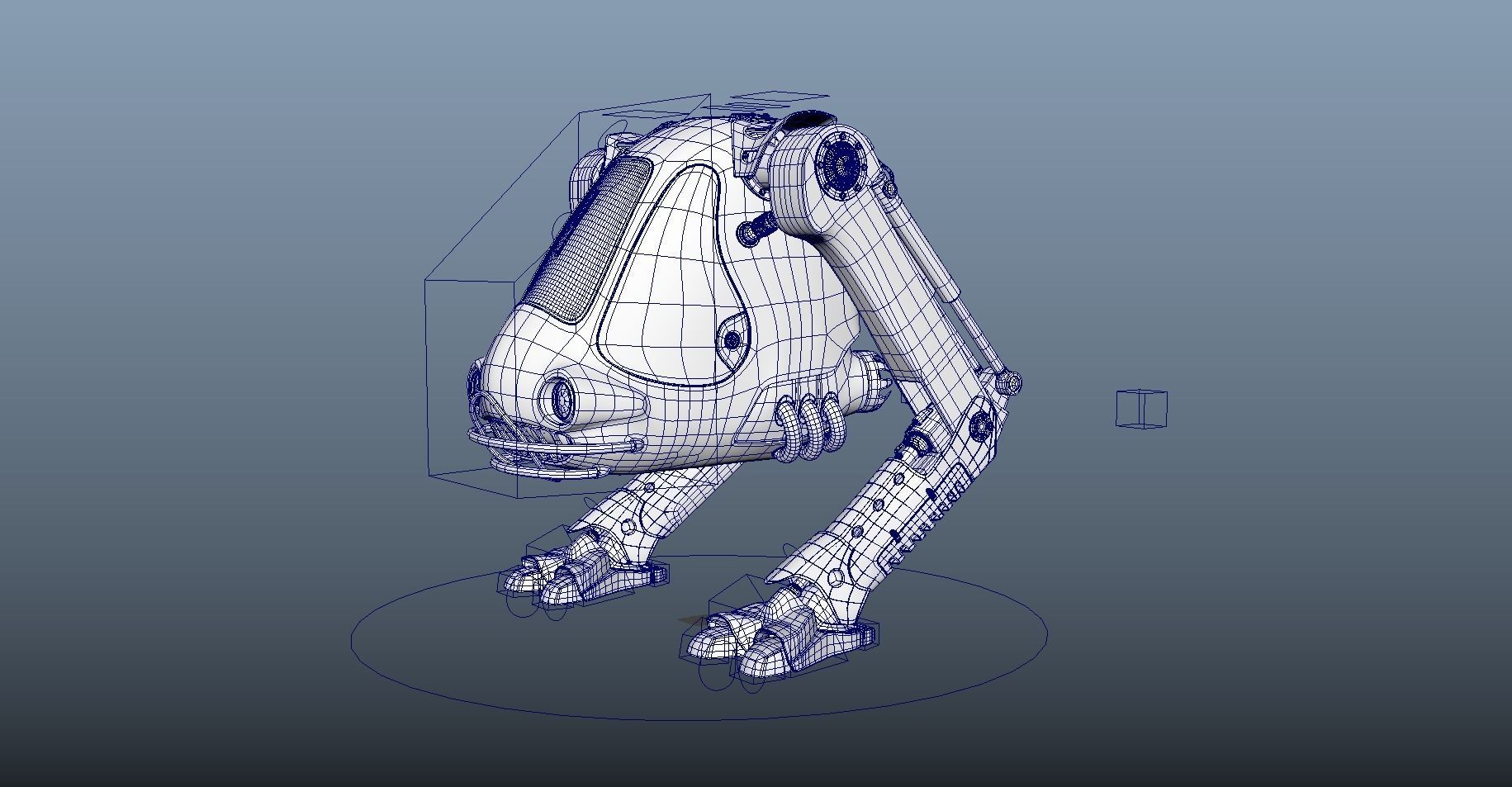 Footegg star wars robot 3D model_9