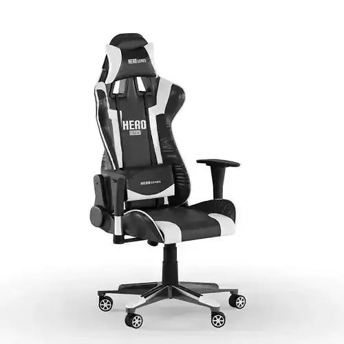 PC Gamer Chair White Hero