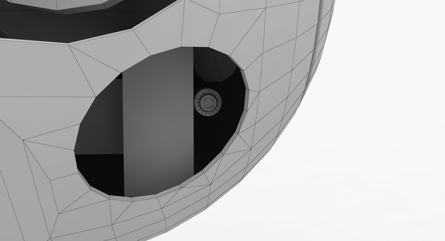 Wescam L3 Black Low-poly 3D model_15