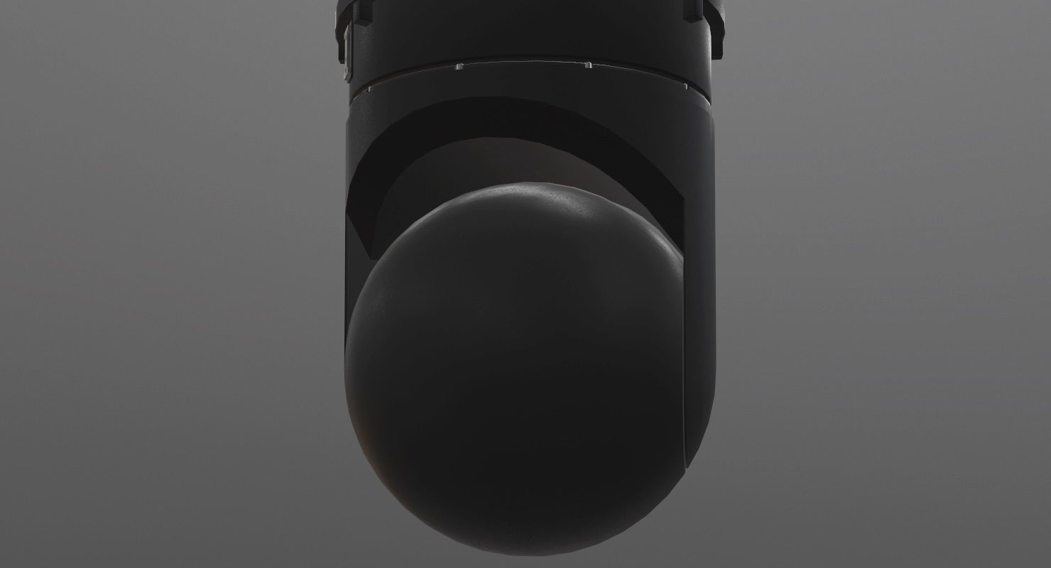 Wescam L3 Black Low-poly 3D model_5