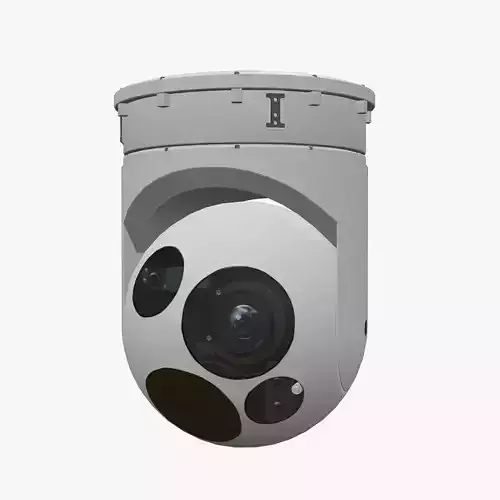 Wescam L3 White Low-poly 3D model