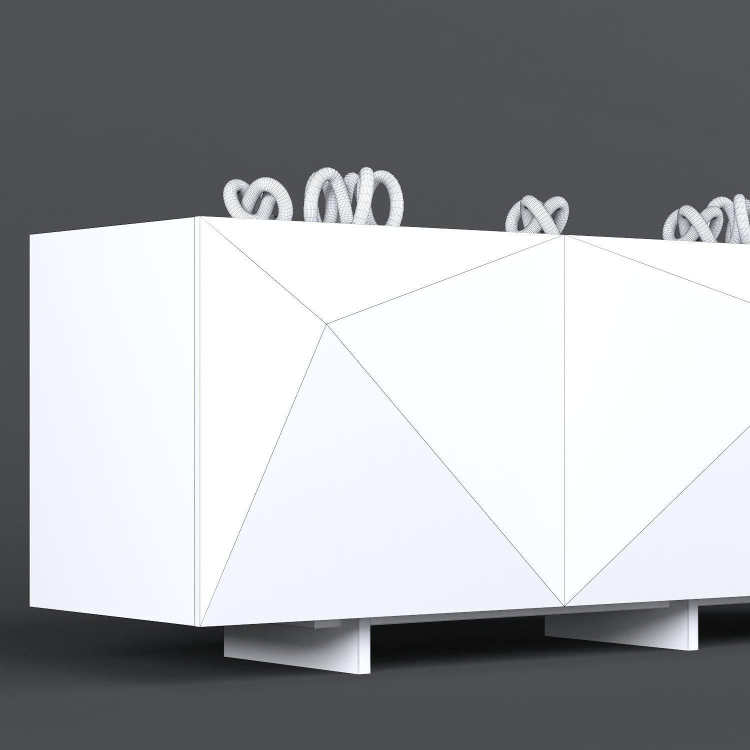 Kayak Sideboard 3D model_4