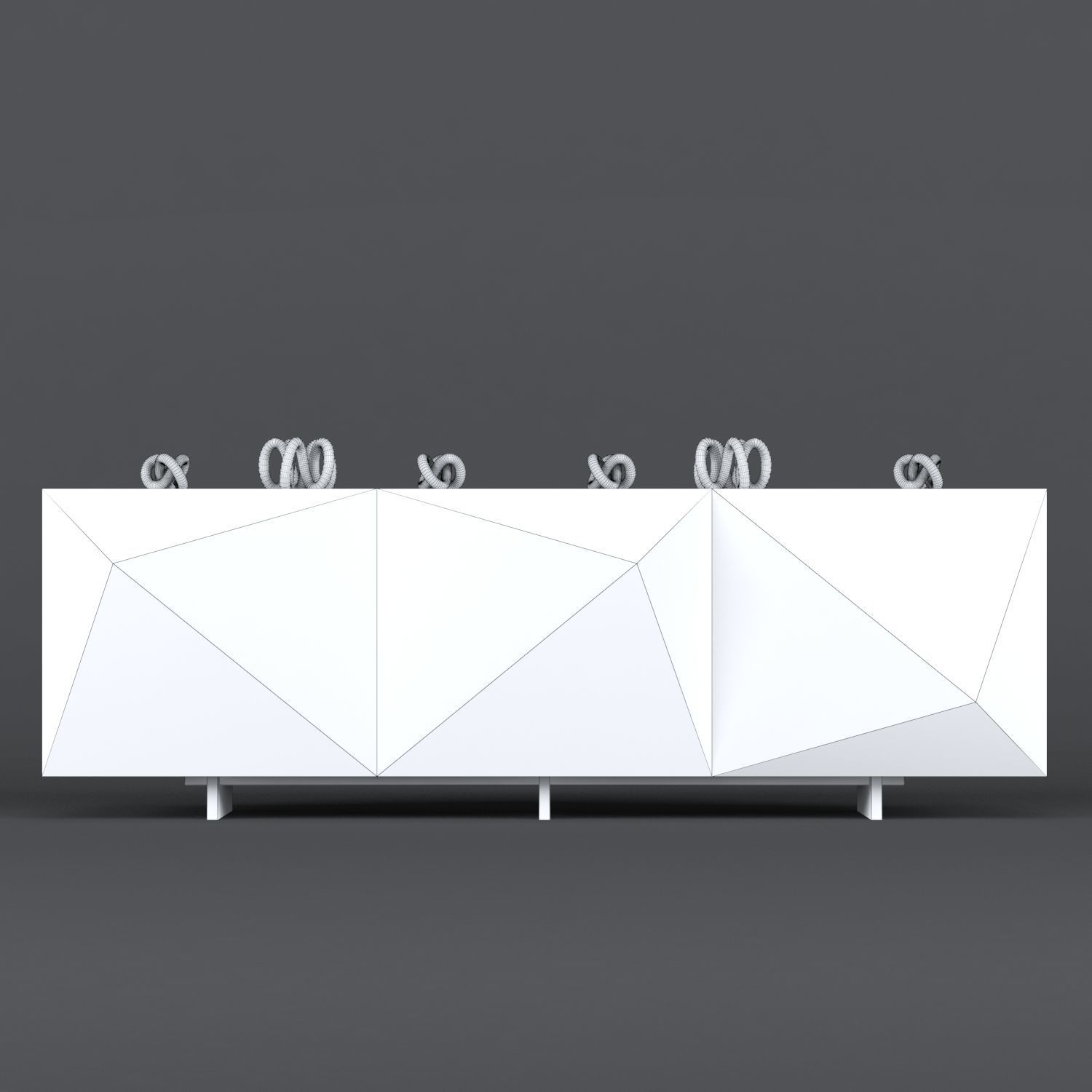 Kayak Sideboard 3D model_2