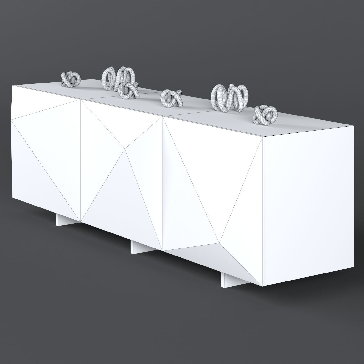 Kayak Sideboard 3D model_6