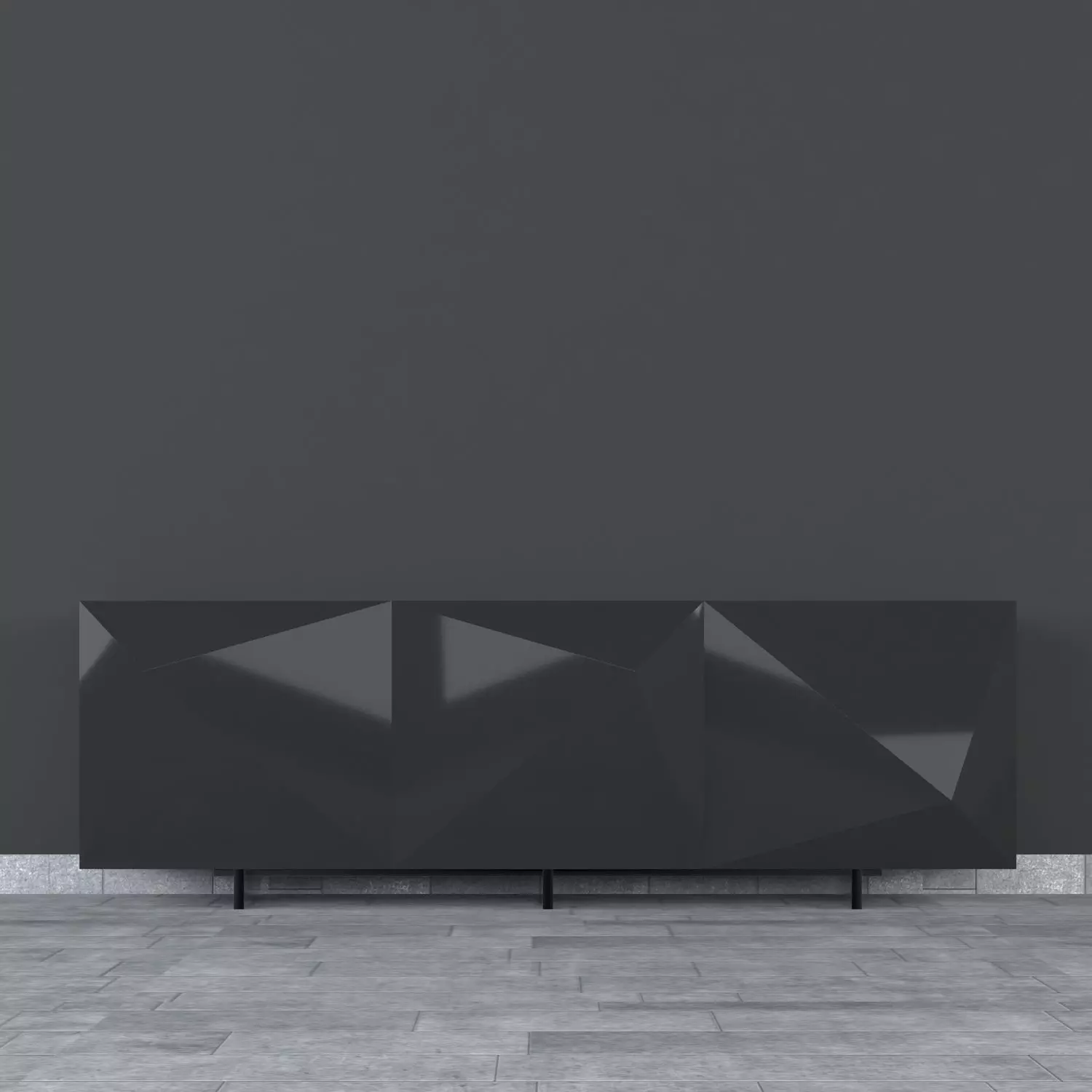 Kayak Sideboard 3D model_0