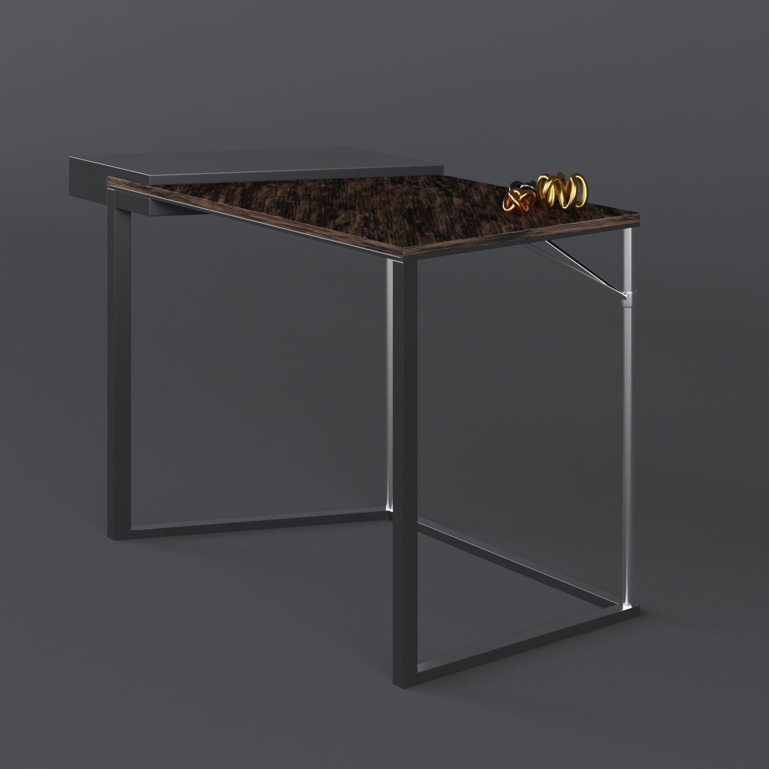 Clarion Desk 3D model_4