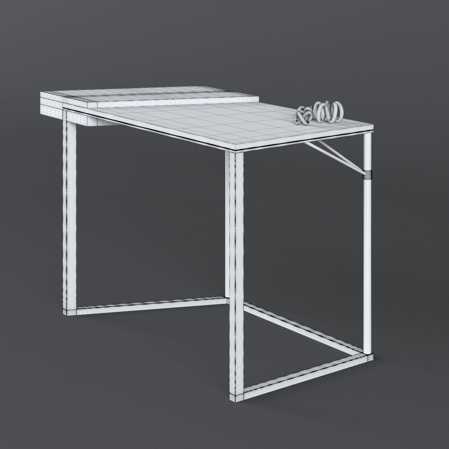 Clarion Desk 3D model_5