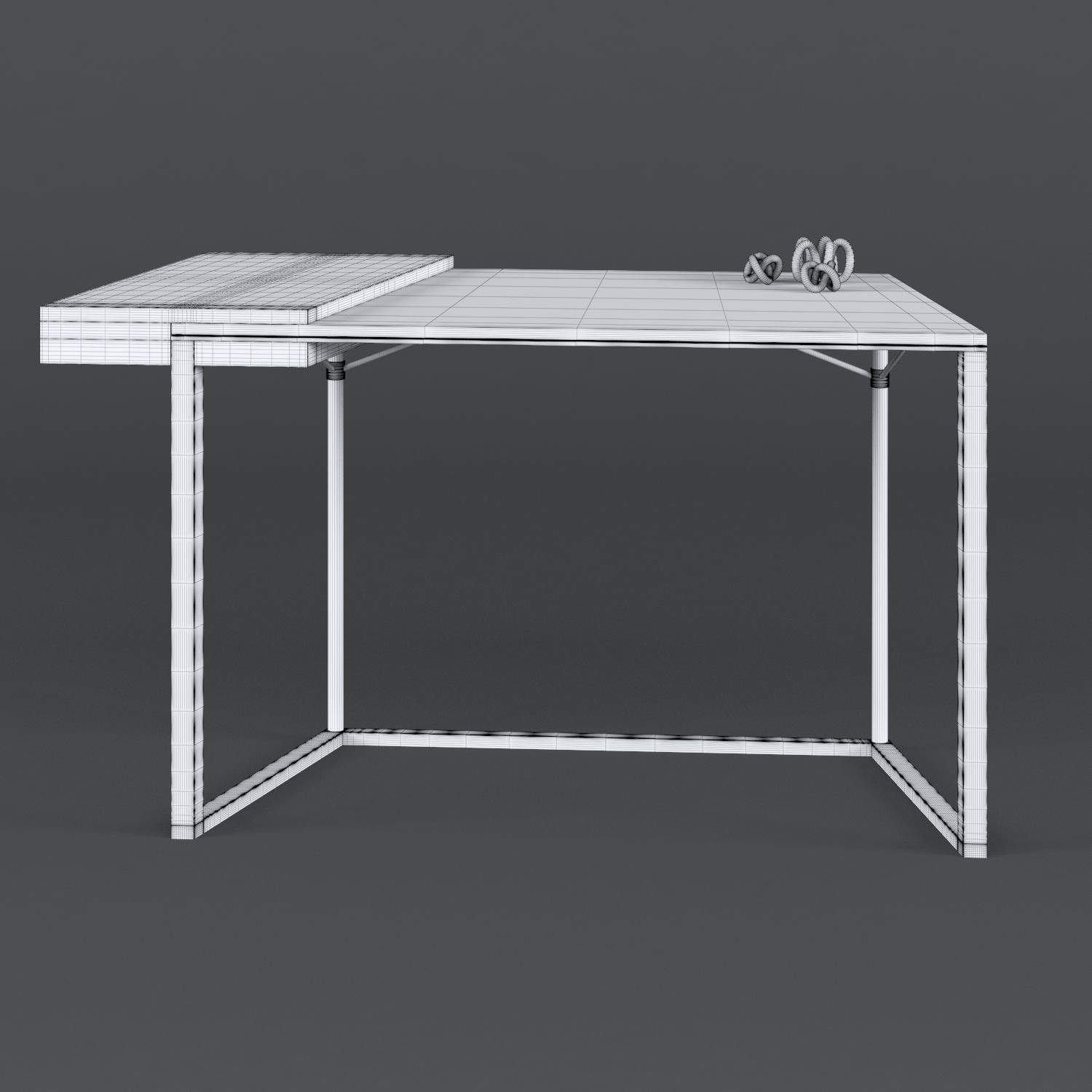Clarion Desk 3D model_1