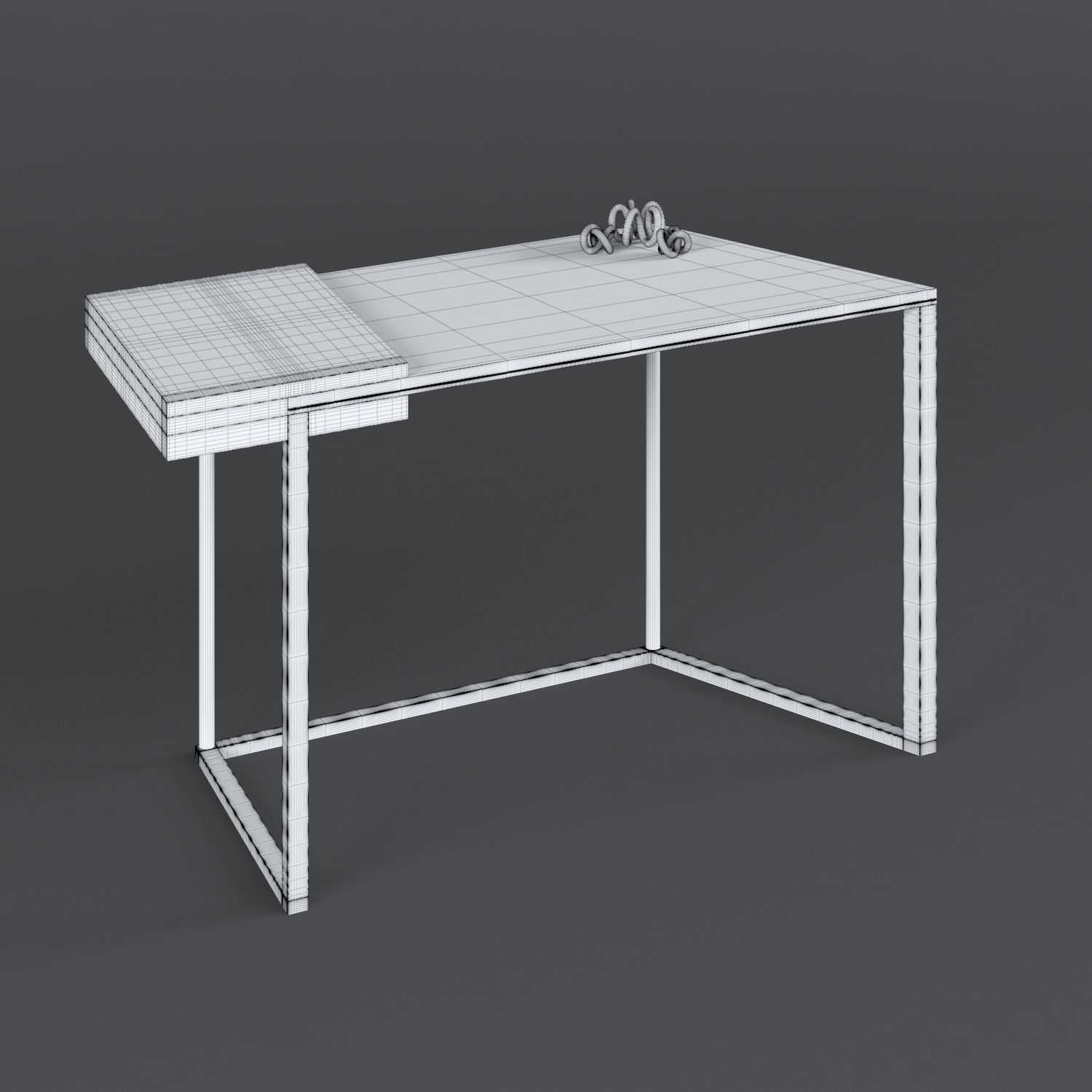 Clarion Desk 3D model_3