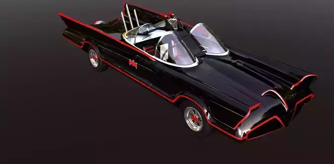1960s Batmobile  3D model