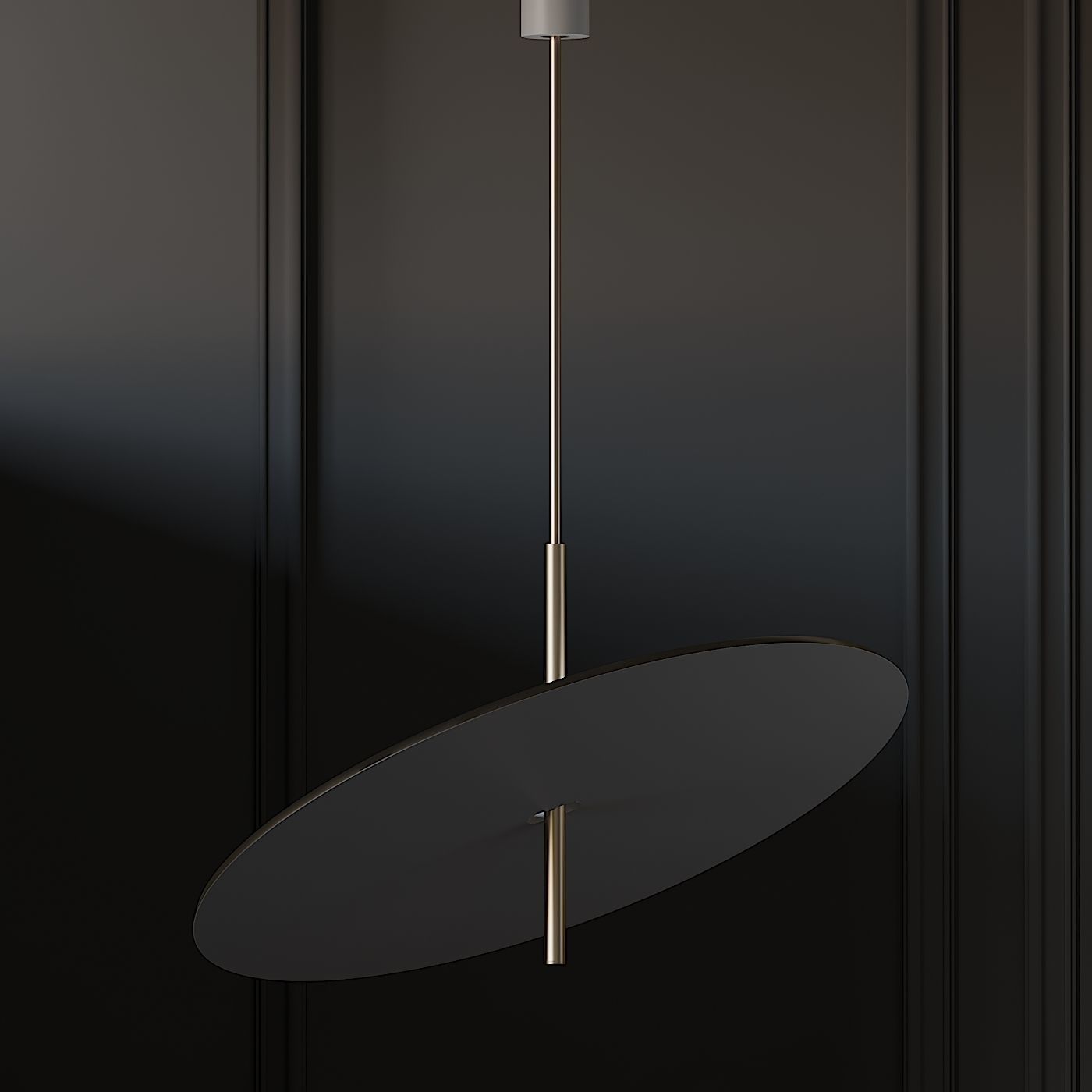 iCone Luce Lua 60 Ceiling Pendant light 3D model_1