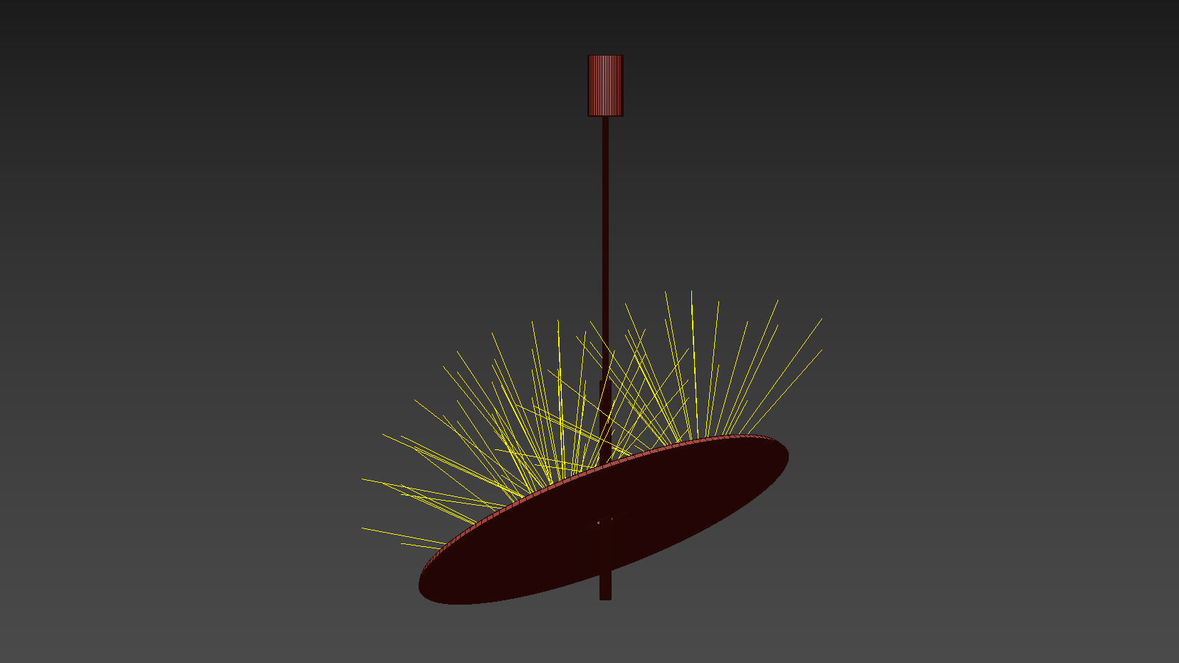 iCone Luce Lua 60 Ceiling Pendant light 3D model_7