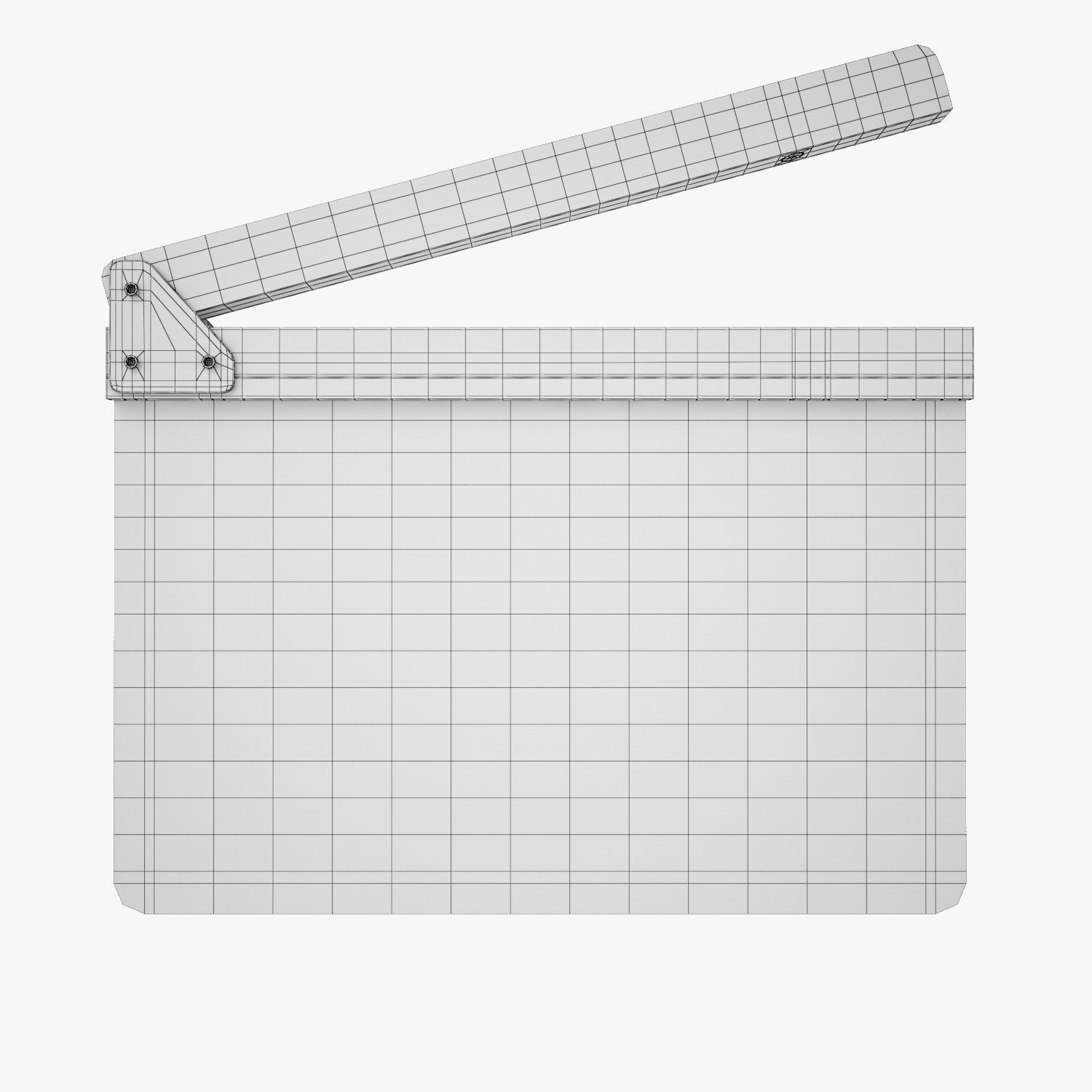 Clapper Board 3D model_6