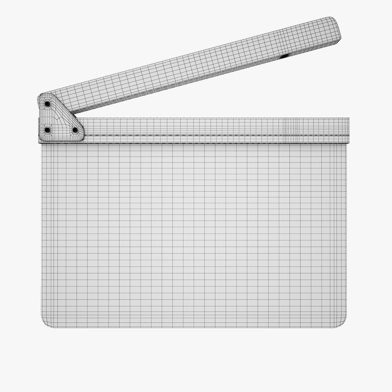 Clapper Board 3D model_7