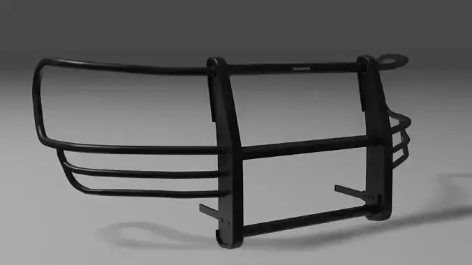 Go Rhino pushbar and wraparound Low-poly 3D model