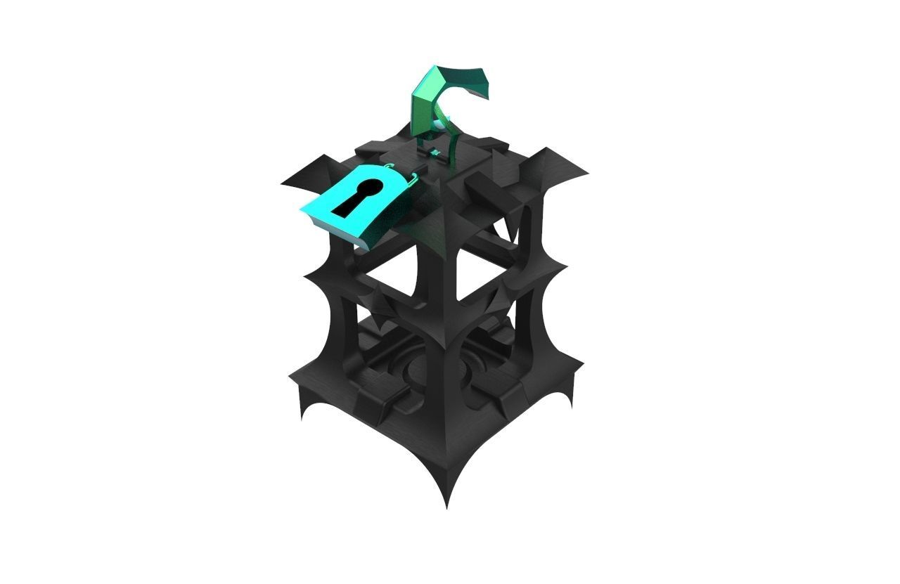  League of legends Thresh  lanter 3D model_1