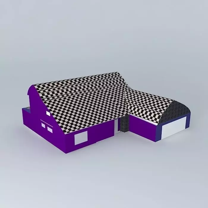 2 Story House Free 3D model