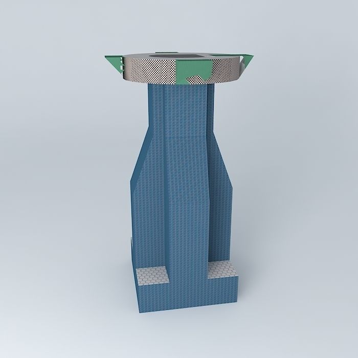 kaiba corporation Building Free 3D model_2