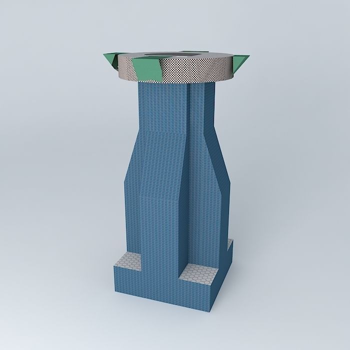 kaiba corporation Building Free 3D model_1