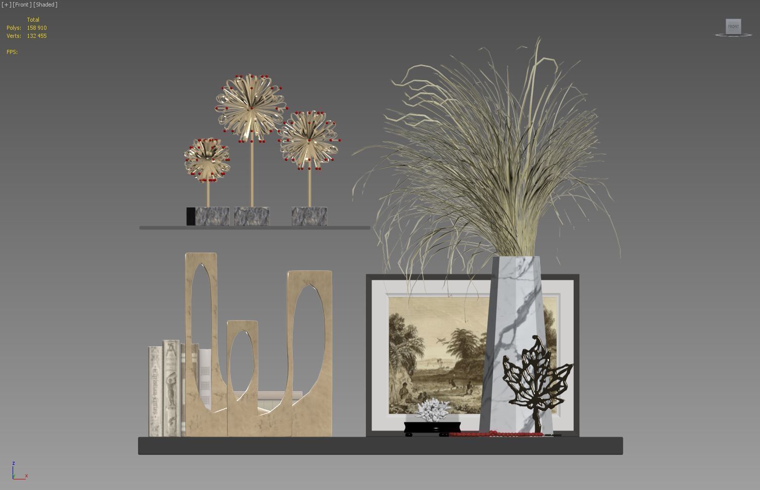 Decor Set 33 3D model_5