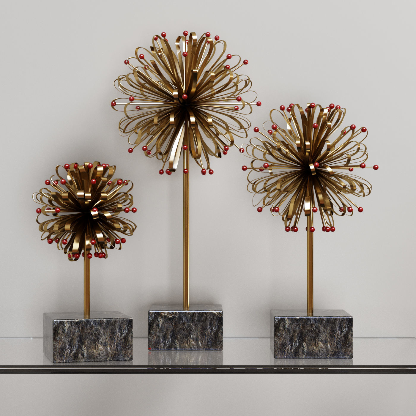 Decor Set 33 3D model_2