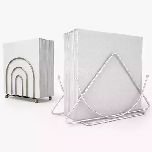Napkin Holder Collection 3D model